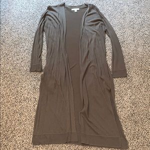 Michael Kors Duster with Pockets (Hunter Green)